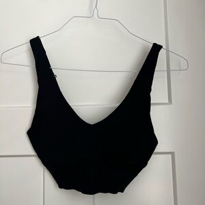 Black Fabletics Sports Bra Top